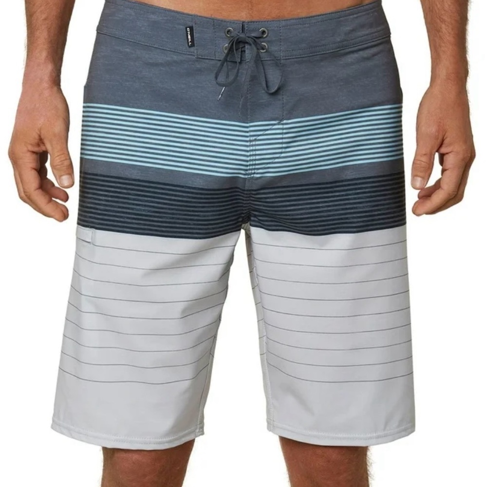 O’Neil Striped Swim Shorts/ Trunks